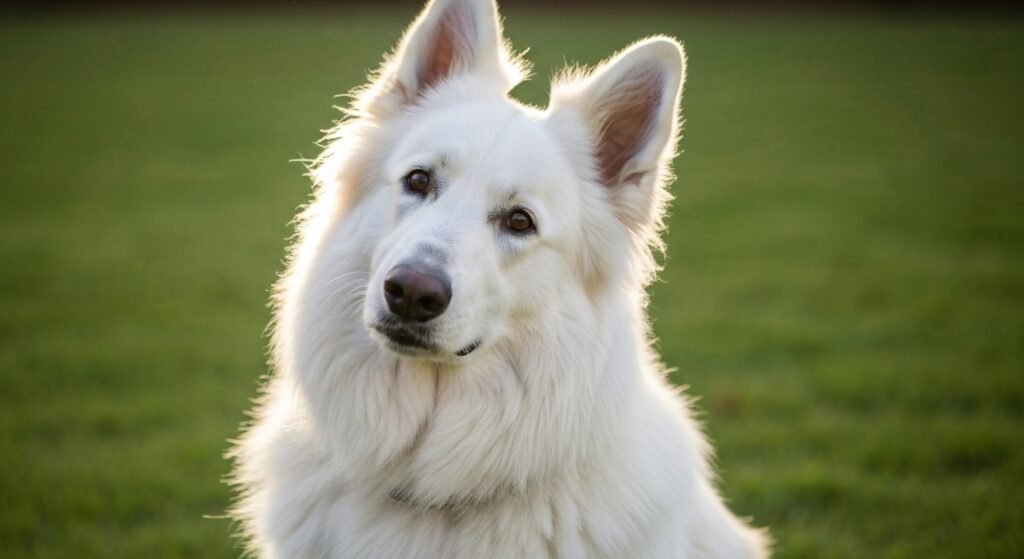 Spitz Alemão com pelagem exuberante